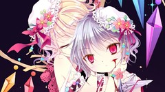 Flowers weapons wings blood crystals hats Vampires Knives red 