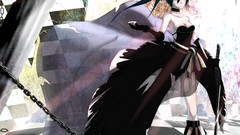 Flowers wine weapons roses Anime dress collar columns Jewelry 