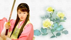 Flowers woman China asians models