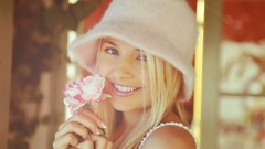 Flowers woman hats blondes smiling