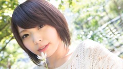 Flowers woman Japanese asians models aino