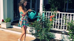 Flowers woman malena morgan