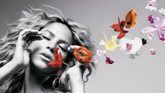 Flowers woman shakira