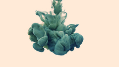 Fluid Turquoise Simple Background