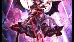 Fly moon weapons Shoes wings dress hats Vampires red eyes 