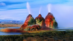 Fly nevada multicolor Black Rock desert