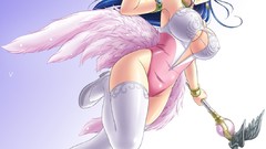 Fly wings angels cleavage hentai thigh highs