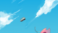 Flying bus Anime