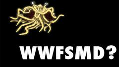 Flying spaghetti monster FSM