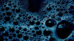 Foam abstract bubbles multicolor