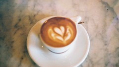 Foam love coffee Tables Hearts Wood drinks