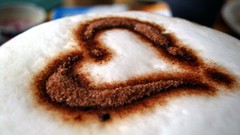 Foam love white food chocolate sugar cream Hearts symbol drinks 