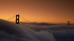 Fog Bridges golden gate
