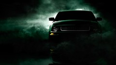 Fog cars vehicles Ford mustang