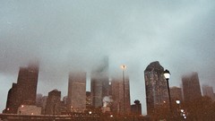 Fog cities cityscapes