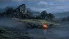 Fog dawn artwork Andreas Rocha