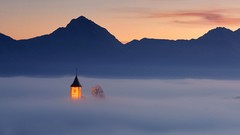 Fog Mountains light bavaria mist