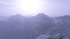 Fog Mountains nature