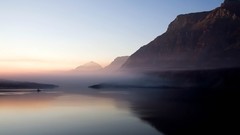 Fog nature water Mountains