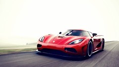 Fog red roads koenigsegg agera r