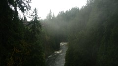 Fog rivers HDR Photography