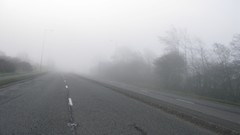 Fog roads