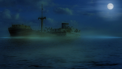 Fog ship ghost Watercraft