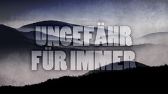 Fog text Typography German