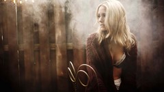 Fog woman mist blondes models bra