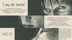 Font judge desing humanity ego law of jante Tom Hoops