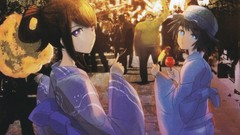 Food anime girls blue eyes makise kurisu steins gate shiina 