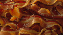 Food bacon close-up