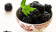 Food Berries fruits mulberries