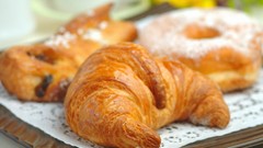 Food bread croissants