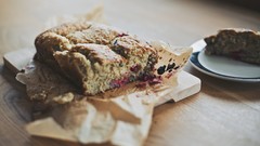 Food bread depth of field