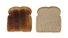 Food bread white background toast