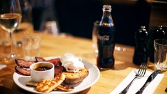 Food Breakfast coca-cola bacon