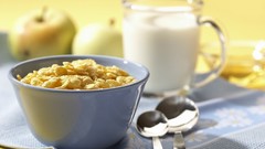 Food Breakfast milk cereal