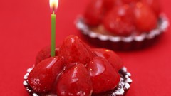 Food Candles strawberries