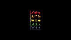 Food chains infographics