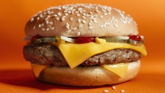 Food cheese meat roll sesame fast food hamburgers Big Mac