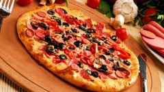 Food cheese pizza