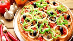 Food cheese pizza