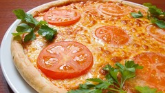 Food cheese pizza