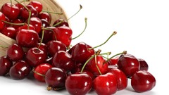 Food cherries fruits