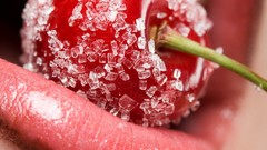 Food cherries fruits