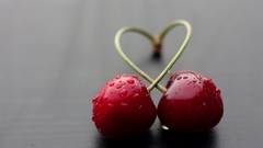Food cherries fruits