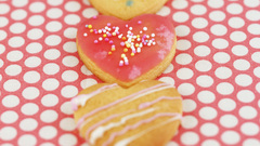 Food cookies Hearts love