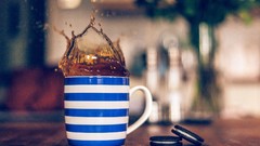 Food cookies splashes