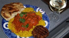 Food curry wine Food